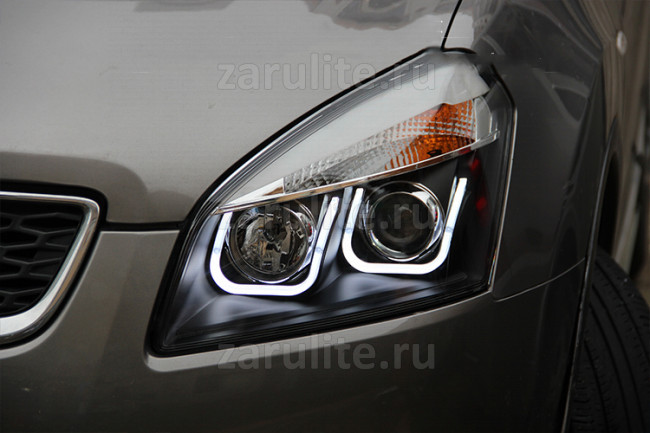 Фары Nissan Qashqai 2008-2010 V1 type