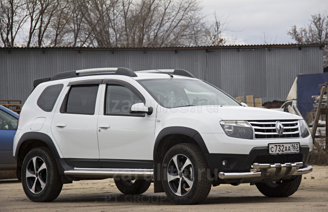 Накладки на двери молдинги Renault Duster 2012-2020